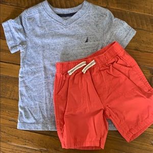 Toddler boys Nautica set